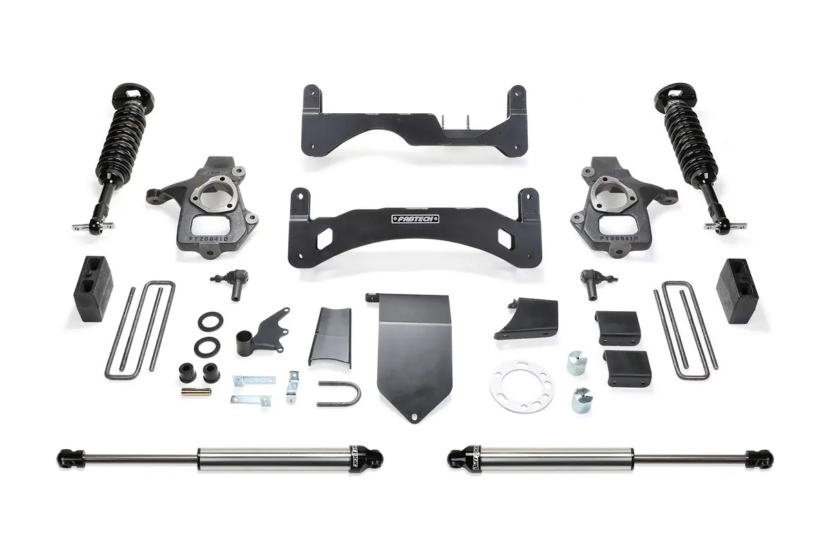 6" Perf Sys G2 W/Dl 2.5 & 2.25 14-18 Gm C/K1500 P/U W/ Oe Forg Stl Uca. 1