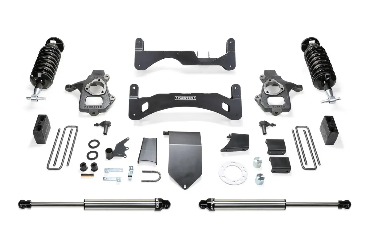 6" Perf Sys G2 W/Dl 4.0 & 2.25 14-18 Gm C/K1500 P/U W/ Oe Forg Stl Uca. 1