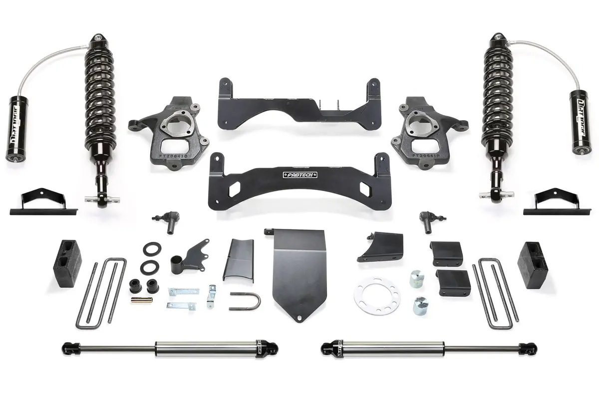 6" Perf Sys G2 W/Dl 2.5 & 2.25 14-18 Gm C/K1500 P/U W/ Oe Alm Or Stmp Stl Uca. 1