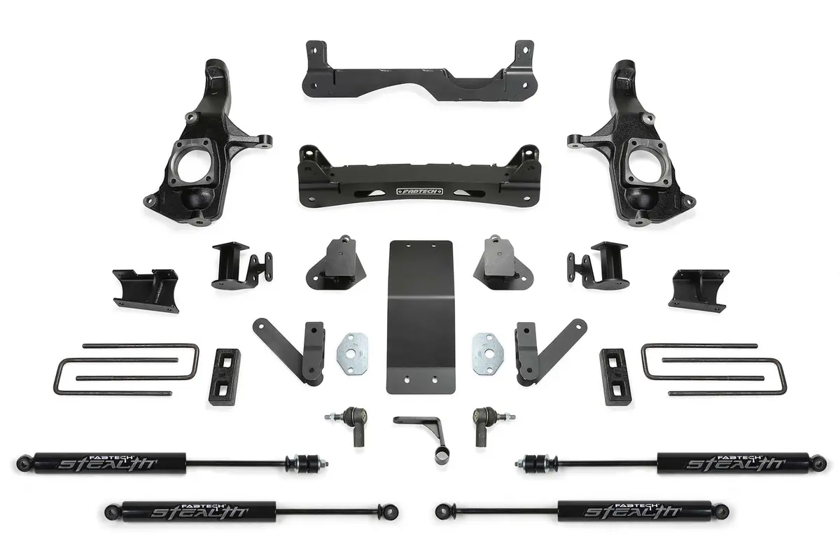 4" Basic Sys W/Stealth Shks 2011-19 Gm 2500Hd 2Wd/4Wd. 1