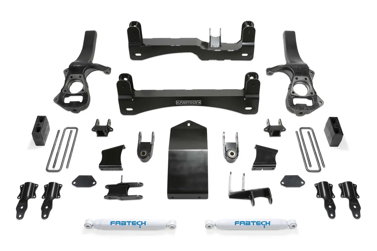 6" Basic Sys W/ Perf Shks 2019-22 Gm K1500 P/U. 1