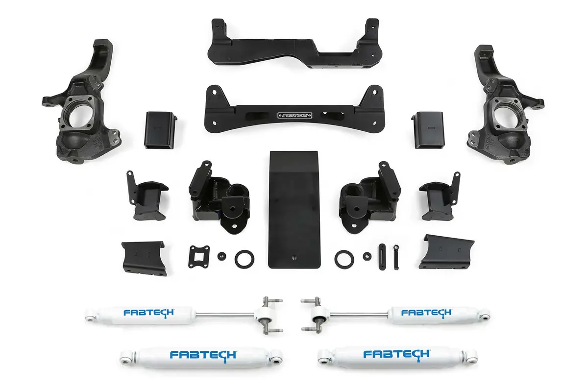6" Rts Sys W/Perf Shks 2020-21 Gm 3500Hd 4Wd. 1