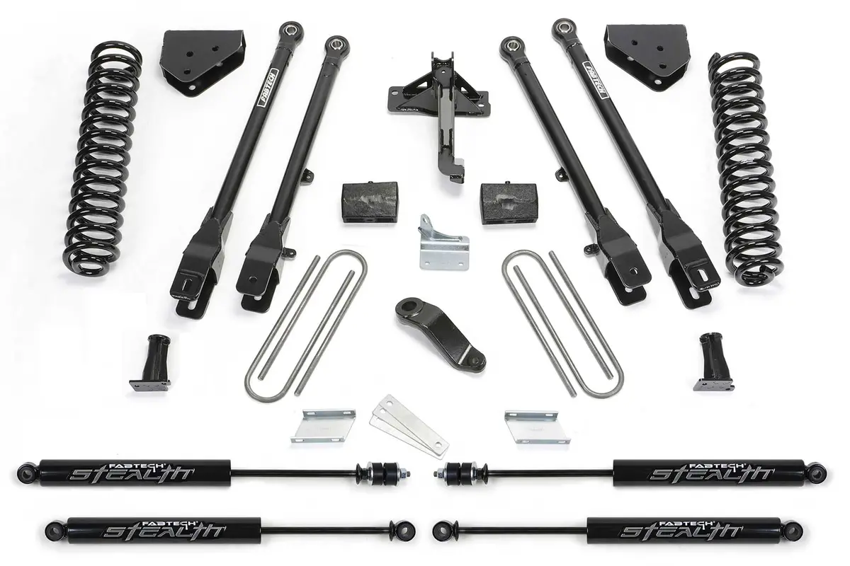 6" 4Link Sys W/Coils & Stealth 2008-16 Ford F250 4Wd. 1