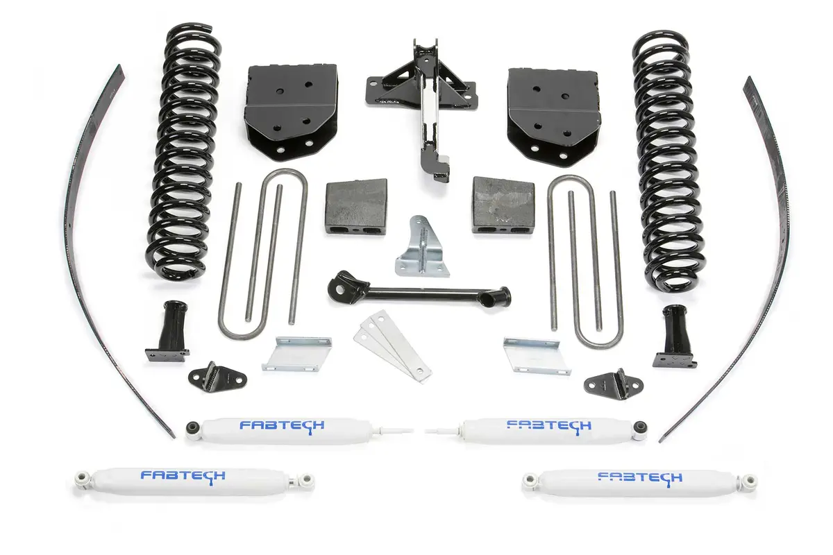 8" Basic Sys W/Perf Shks 2008-16 Ford F250 4Wd W/Factory Overload. 1