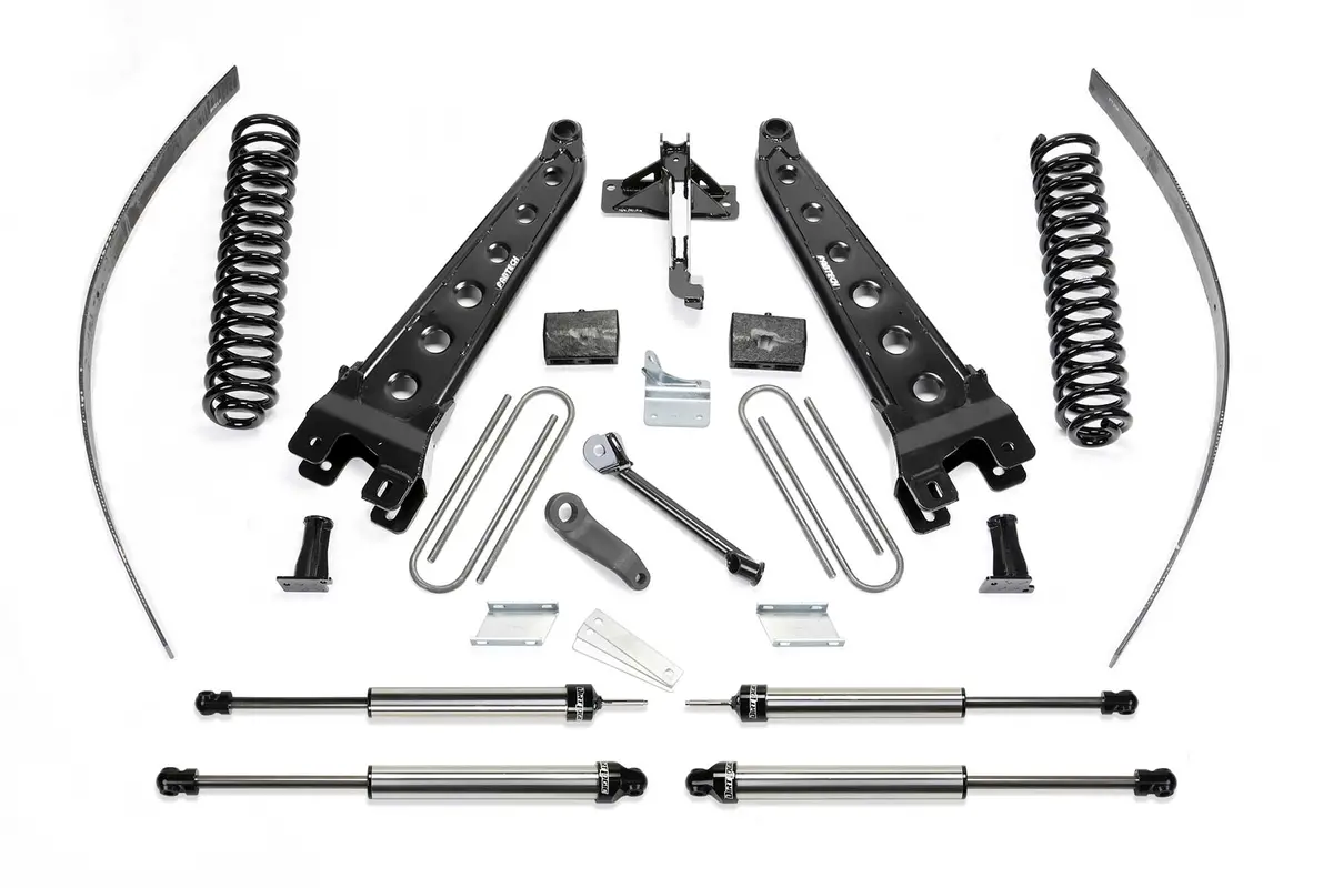 8" Rad Arm Sys W/Coils & Dlss Shks 2008-16 Ford F250 4Wd W/Factory Overload. 1