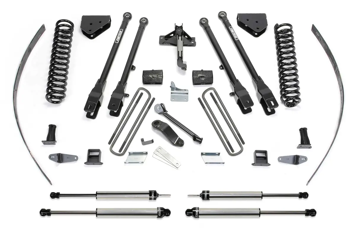8" 4Link Sys W/Coils & Dlss Shks 2008-16 Ford F250 4Wd W/O Factory Overload. 1