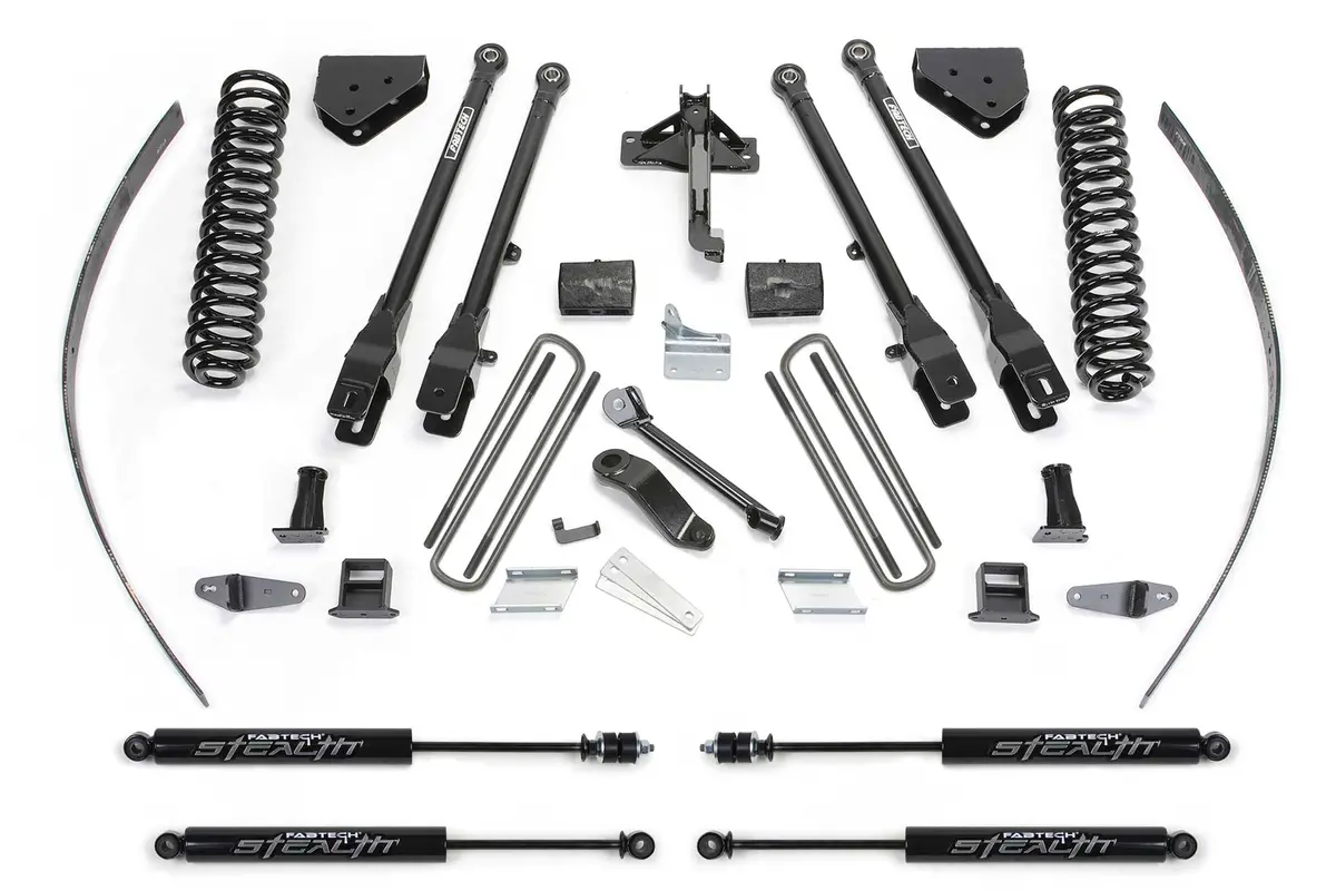 8" 4Link Sys W/Coils & Stealth 2008-16 Ford F250 4Wd W/Factory Overload. 1