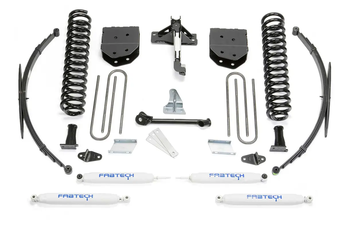 8" Basic Sys W/Perf Shks & Rr Lf Sprngs 2008-16 Ford F250/350 4Wd. 1