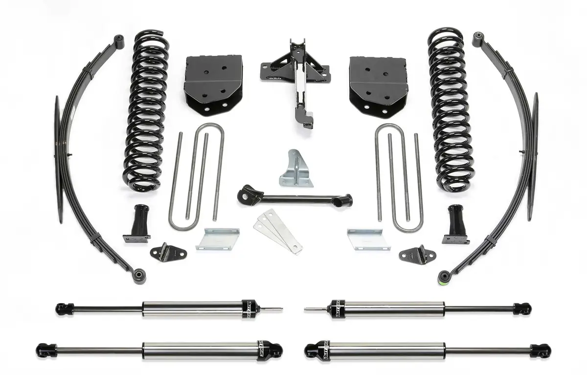 8" Basic Sys W/Dlss Shks & Rr Leaf Sprngs 2008-16 Ford F250/350 4Wd. 1