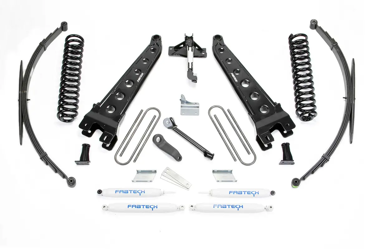 8" Rad Arm Sys W/Coils & Rr Lf Sprngs & Perf Shks 2008-16 Ford F250/350 4Wd. 1