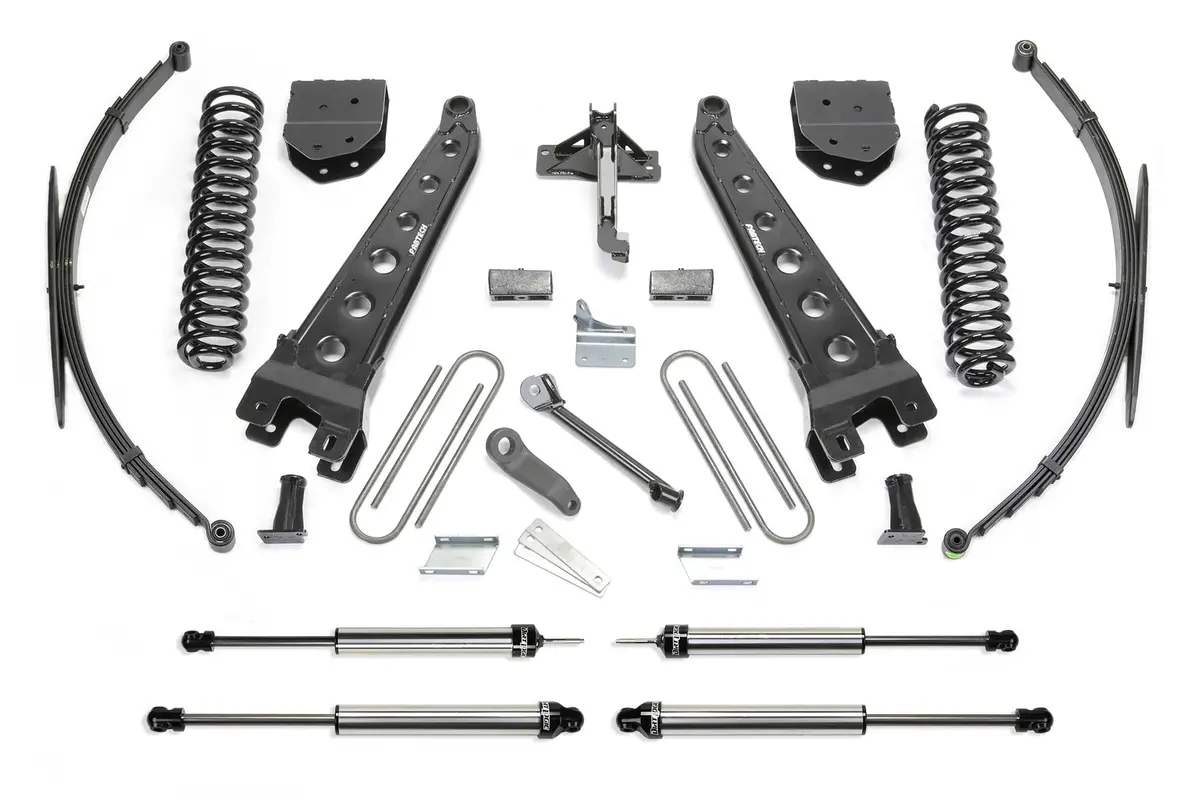 10" Rad Arm Sys W/Coils & Dlss Shks 2011-16 Ford F350 4Wd. 1