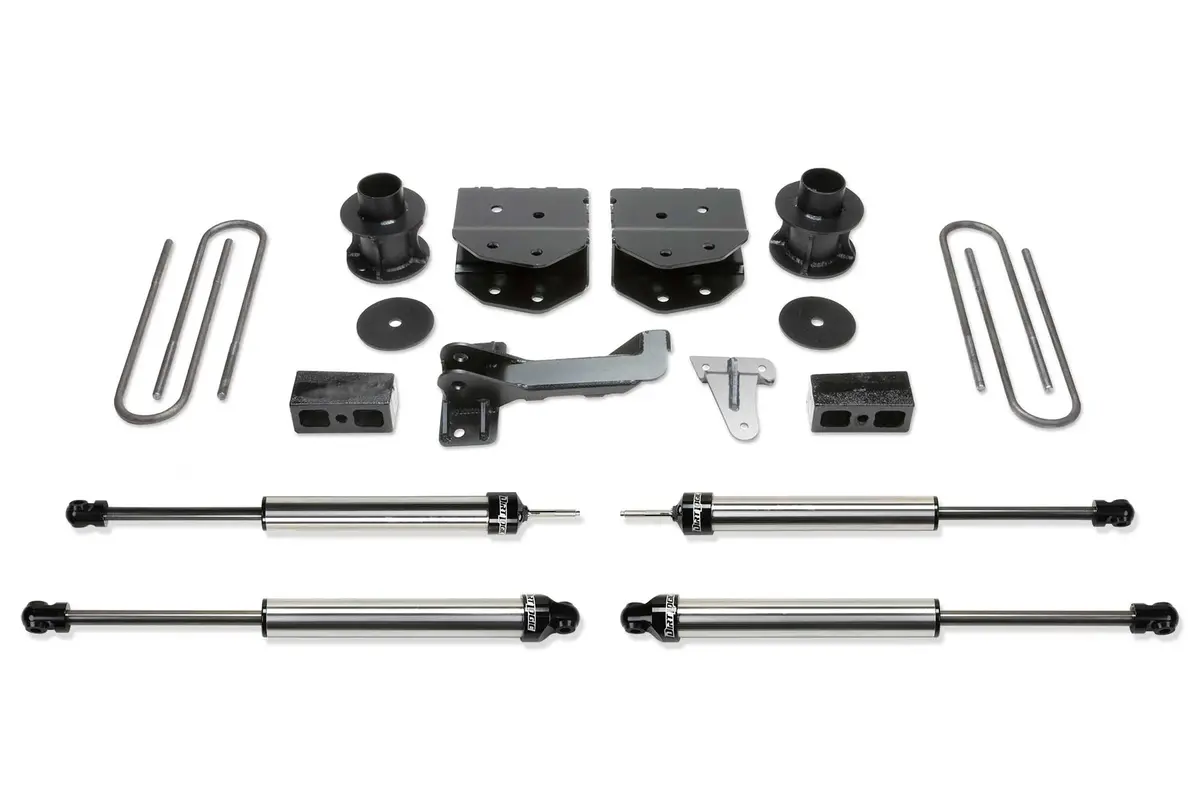 4" Budget Sys W/Dlss Shks 2008-16 Ford F250/350/450 4Wd 8 Lug. 1