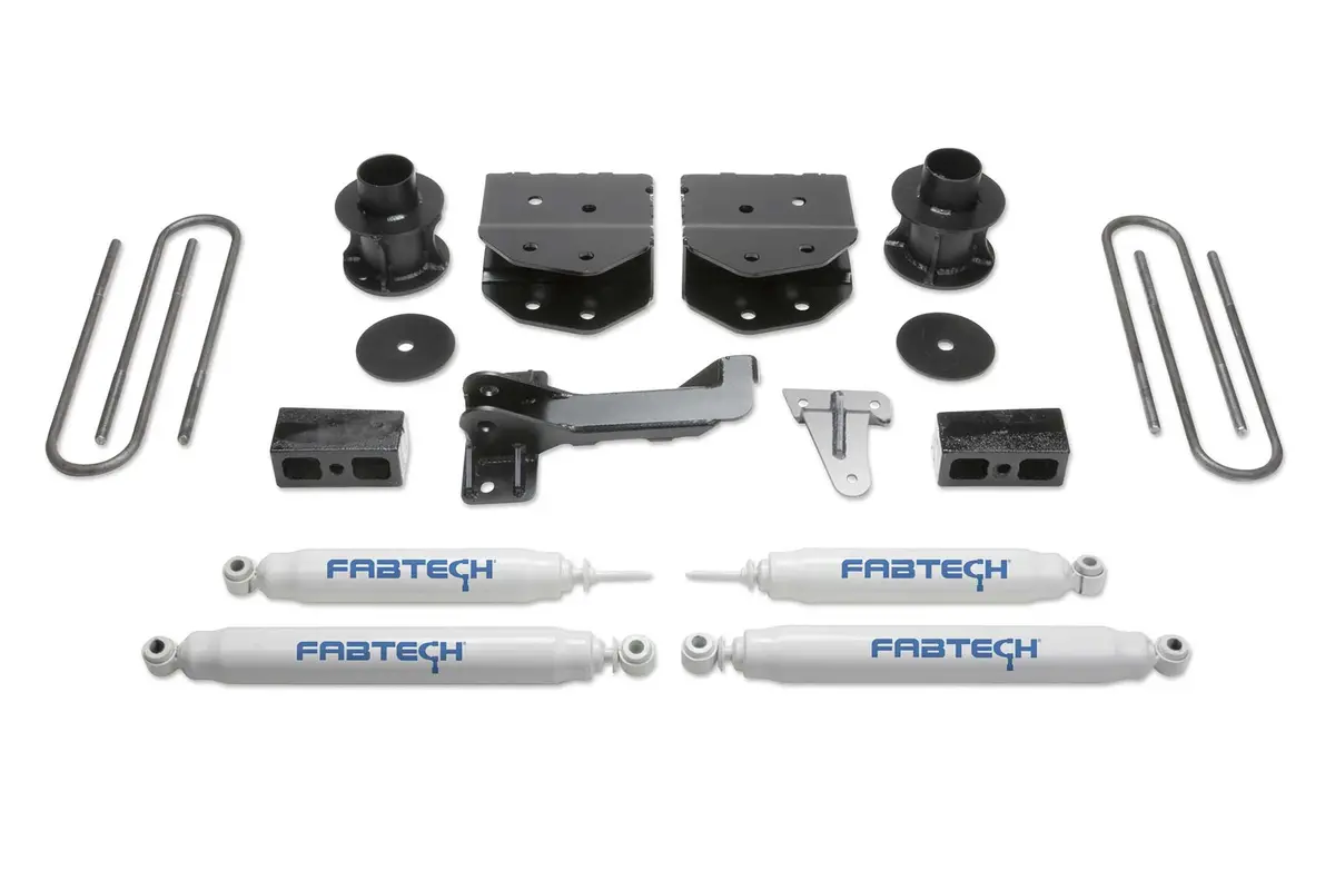 4" Budget Sys W/Perf Shocks 2005-07 Ford F250/350 4Wd. 1