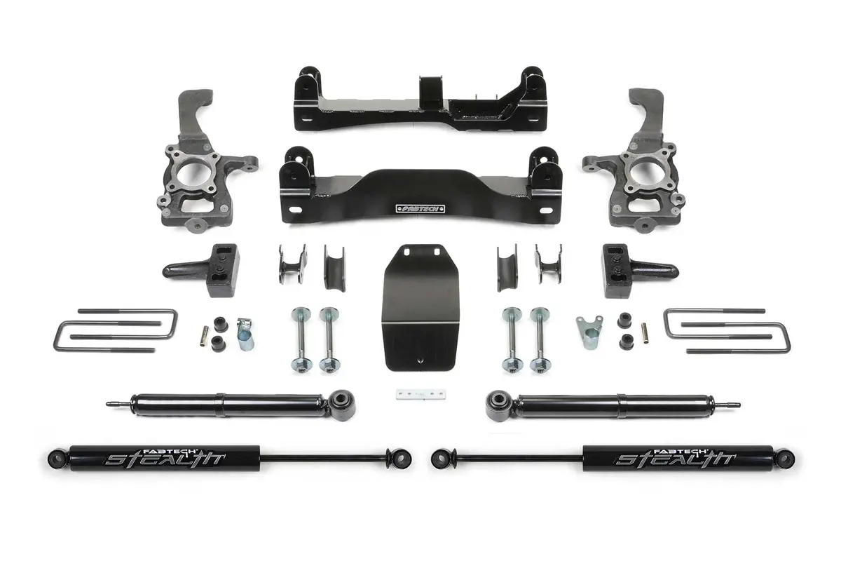 4" Basic Sys W/ Rr Stealth 09-13 Ford F150 4Wd. 1