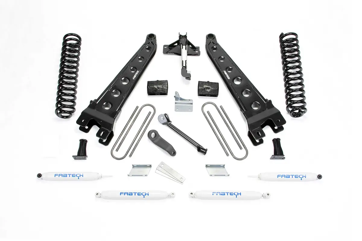 4" Rad Arm Sys W/Coils & Perf Shks 2008-16 Ford F250/F350 4Wd. 1