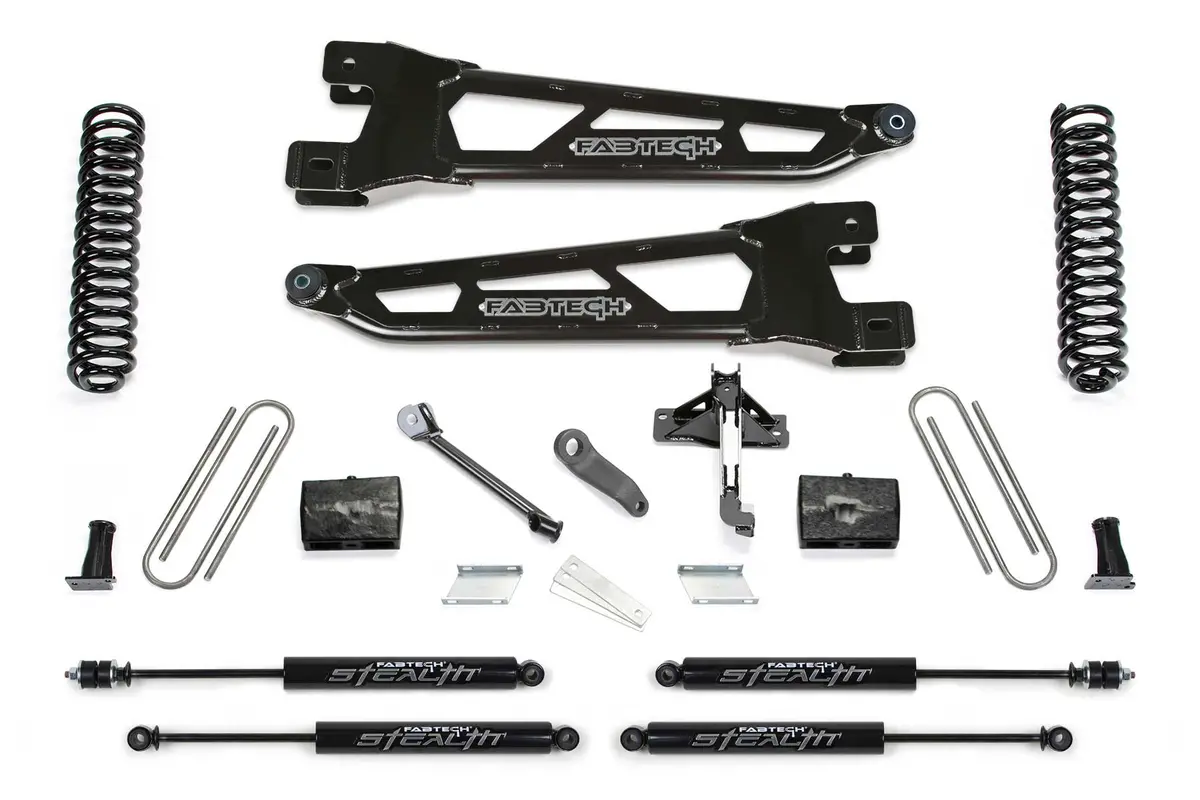 4" Rad Arm Sys W/Coils & Stealth 17-21 Ford F250/F350 4Wd Gas. 1