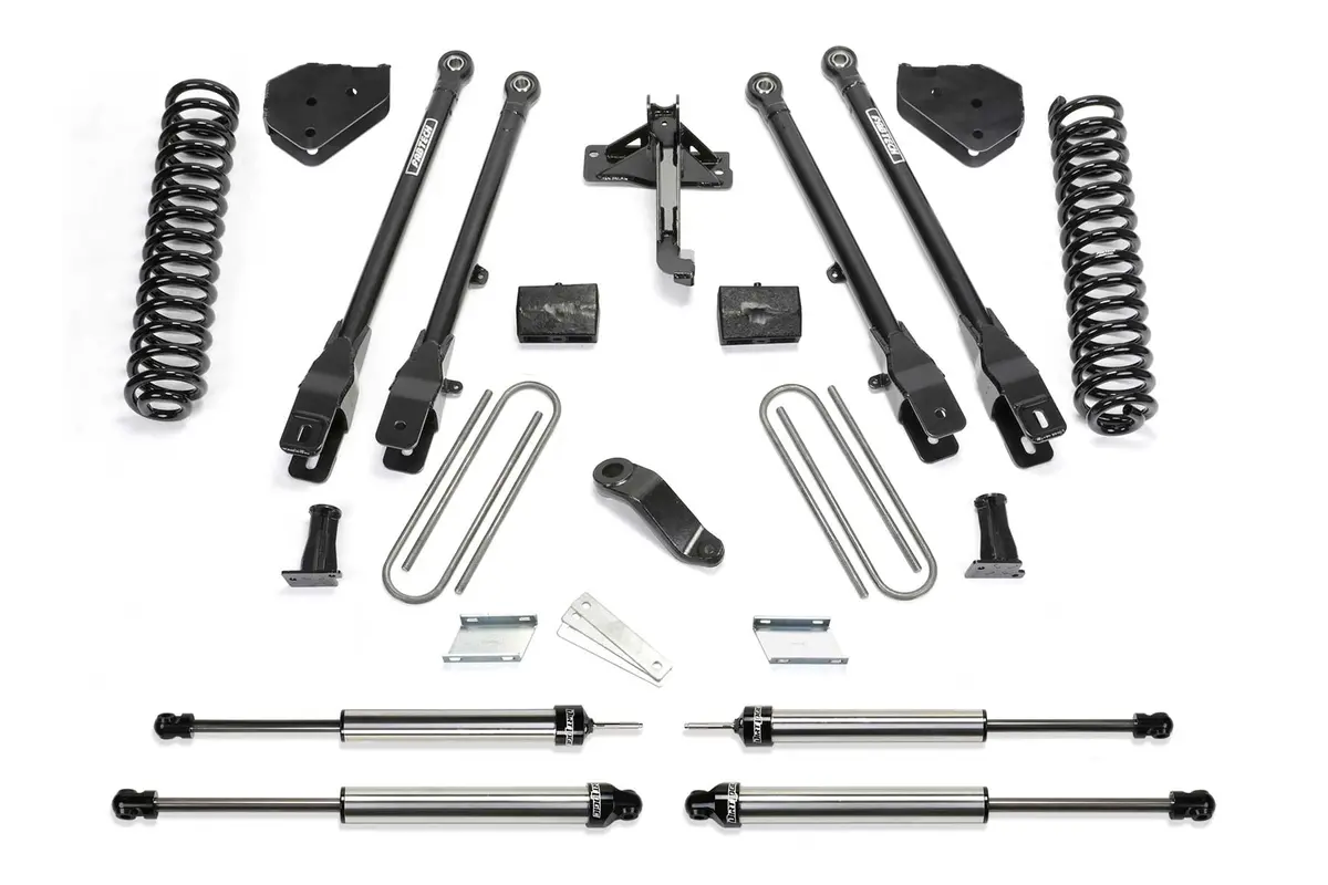 4" 4Link Sys W/Coils & Dlss Shks 17-21 Ford F250/F350 4Wd Gas. 1
