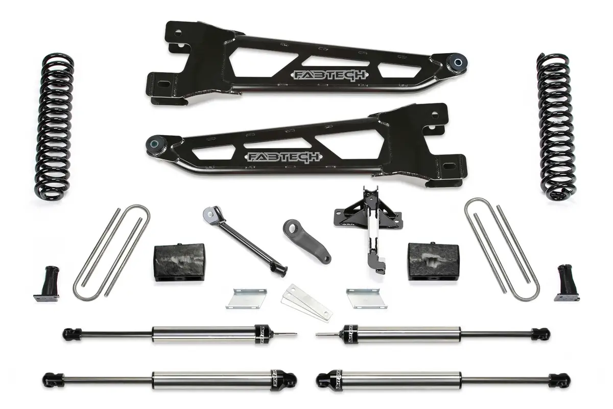 6" Rad Arm Sys W/Coils & Dlss Shks 17-21 Ford F250/F350 4Wd Gas. 1