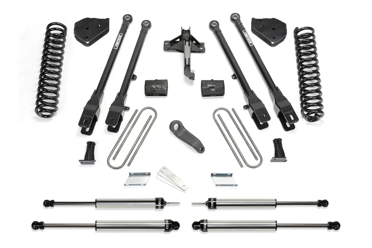6" 4Link Sys W/Coils & Dlss Shks 17-21 Ford F250/F350 4Wd Gas. 1