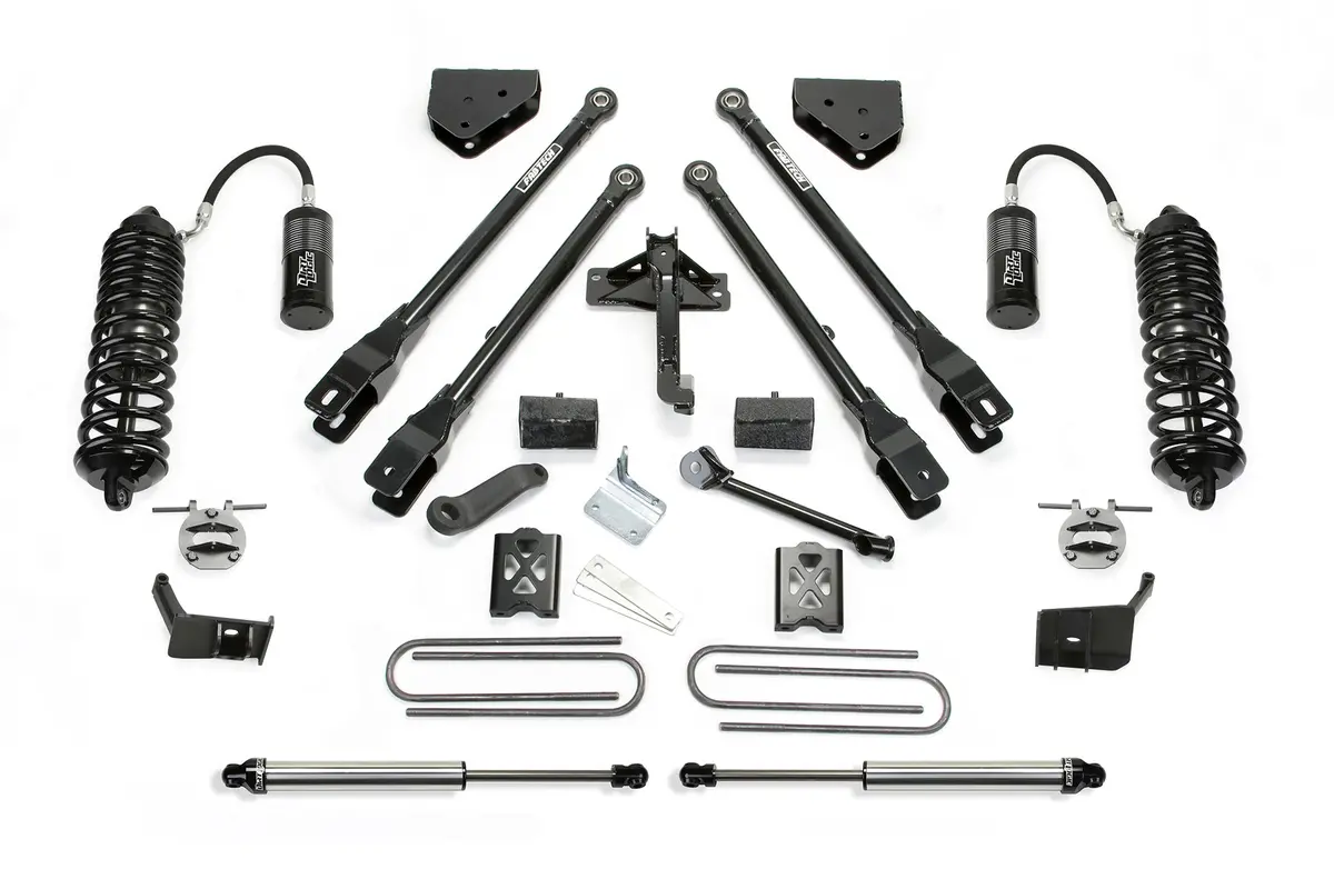 6" 4Link Sys W/ 4.0 R/R & 2.25 2011-16 Ford F250 4Wd. 1