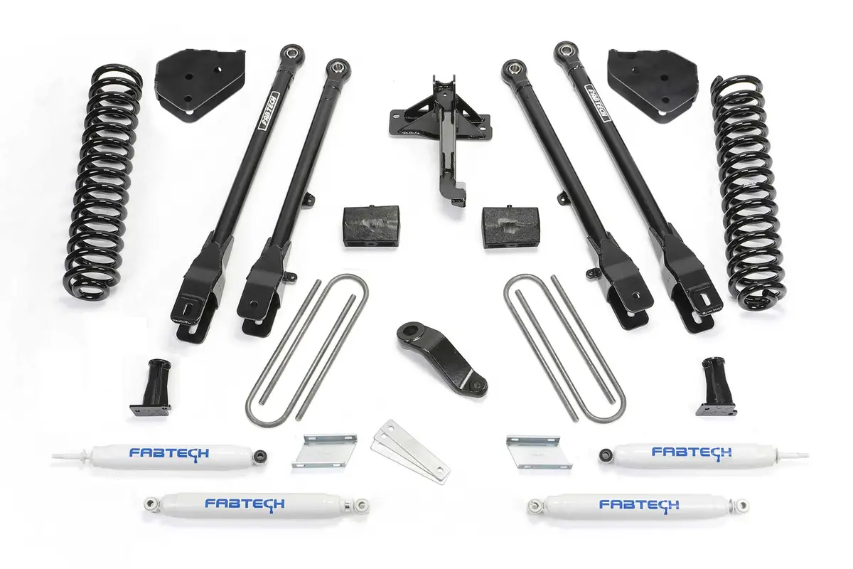6" 4Link Sys W/Coils & Perf Shks 2017 Ford F450/F550 4Wd Diesel. 1