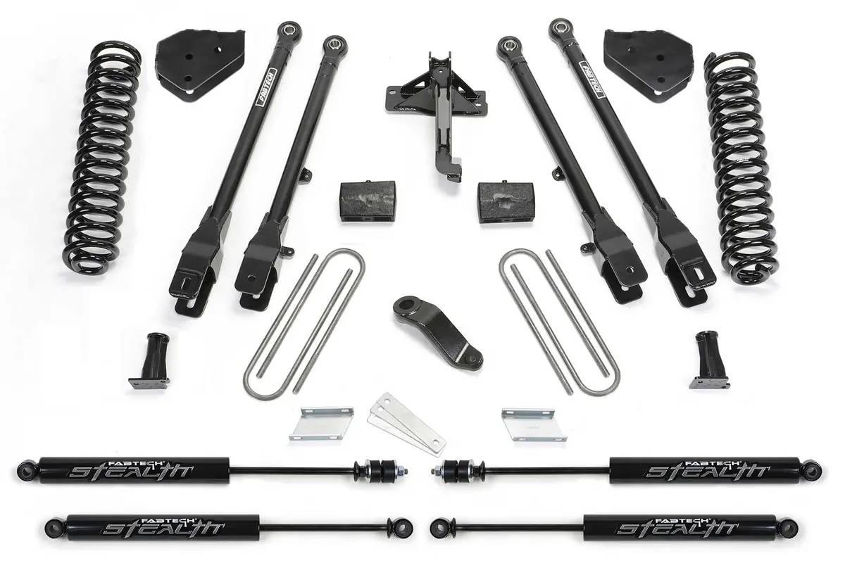 6" 4Link Sys W/Coils & Stealth 2017 Ford F450/F550 4Wd Diesel. 1