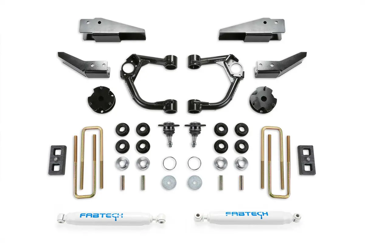 3.5" Bj Uca Sys W/ Perf Shks 2019-20 Ford Ranger 4Wd W/ Intrusion Beam Kit. 1