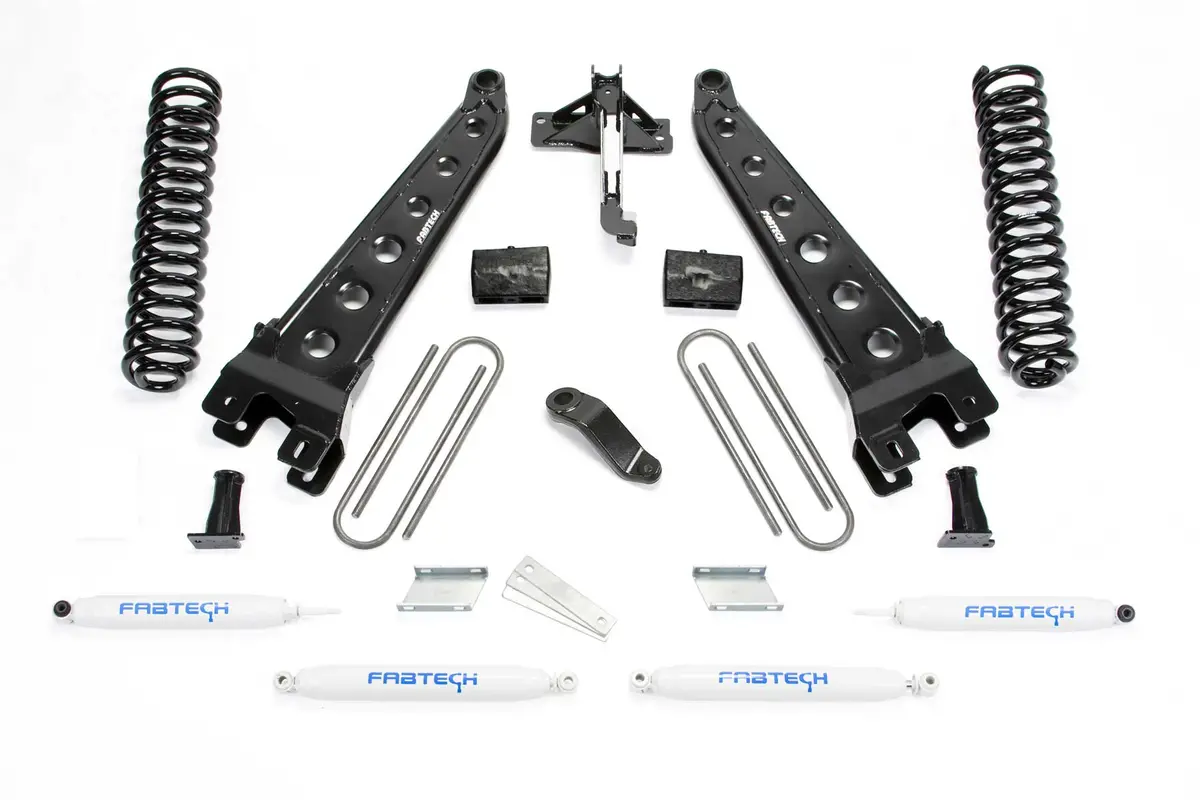 6" Rad Arm Sys W/Coils & Perf Shks 19-20 Ford F450/F550 4Wd Diesel. 1
