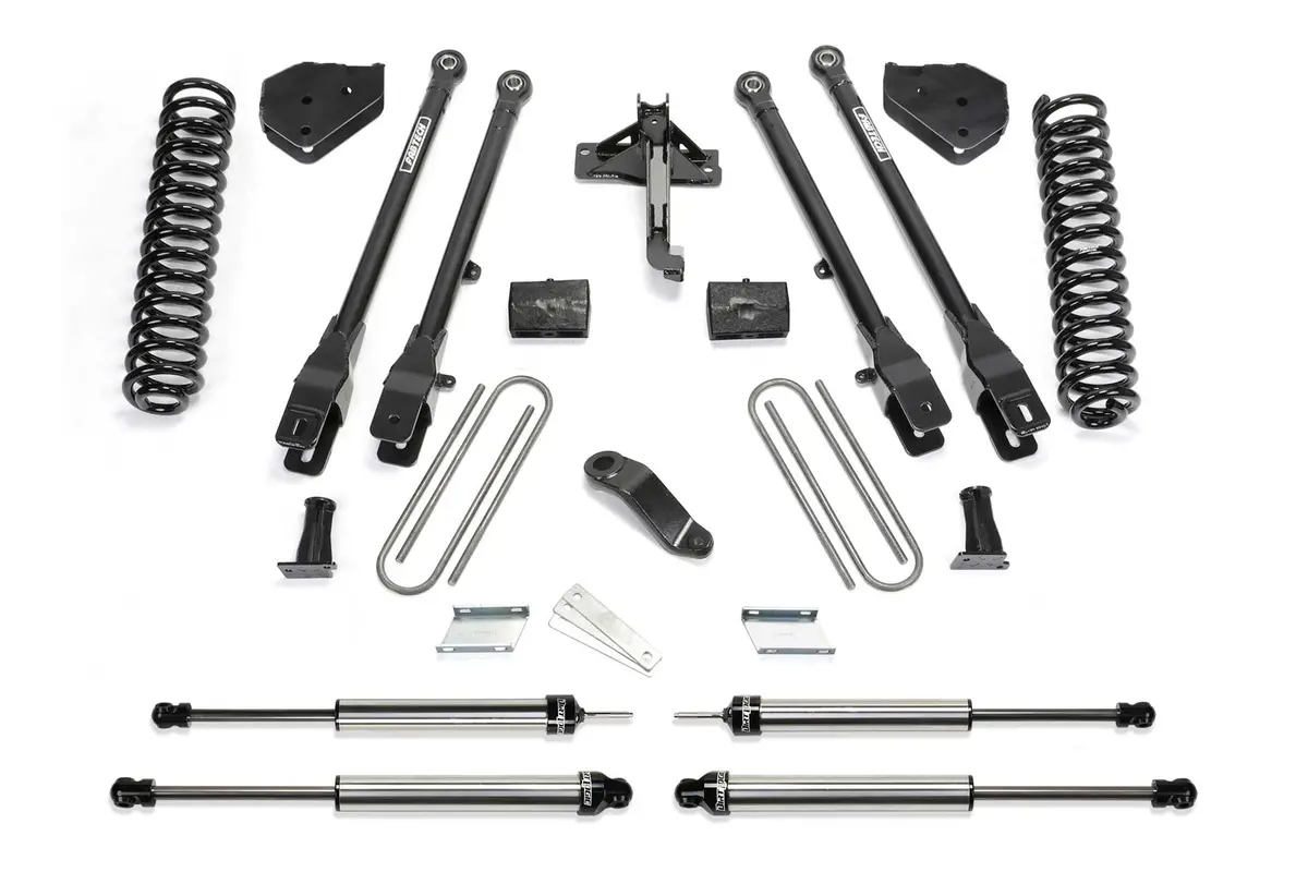 6" 4Link Sys W/Coils & Dl Shks 19-20 Ford F450/550 4Wd Diesel. 1