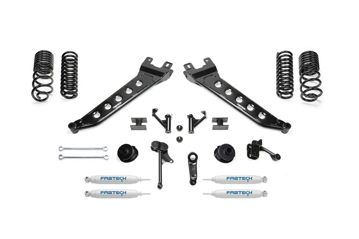 5" Radius Arm Kit W/ Perf Shks 2014-18 Ram 2500 4Wd. 1
