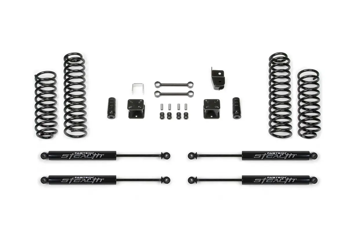 3" Sport System W/ Stealth 2007-18 Jeep Jk 2-Door. 1