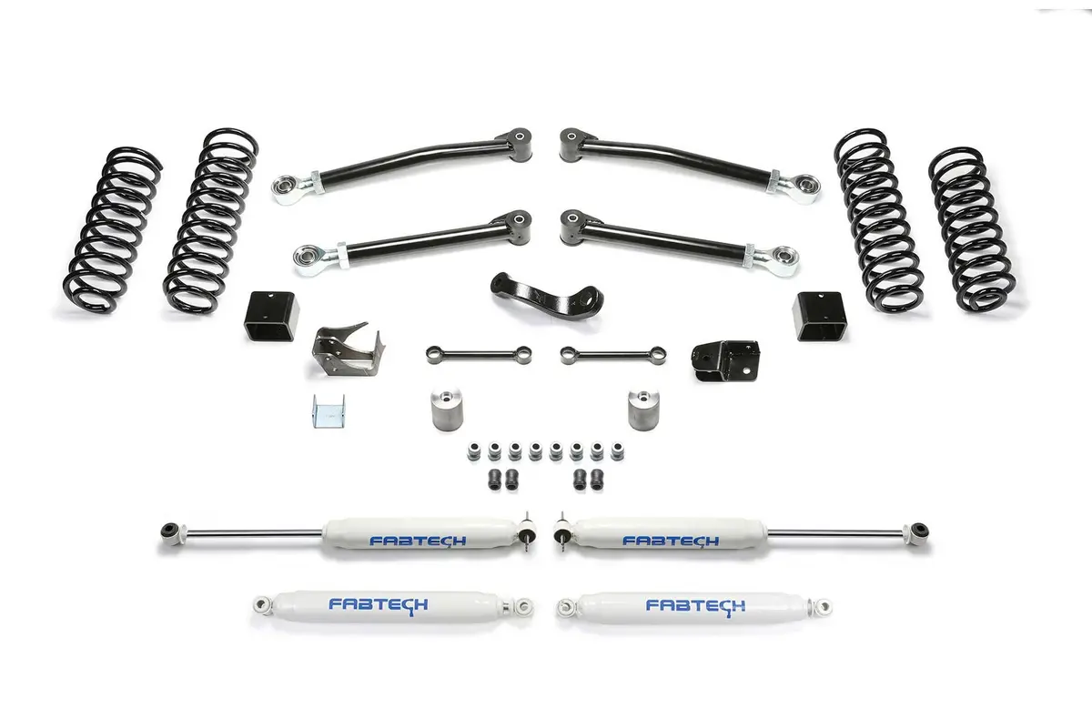 3" Trail W/ Perf Shocks 2007-18 Jeep Jk 2-Door. 1