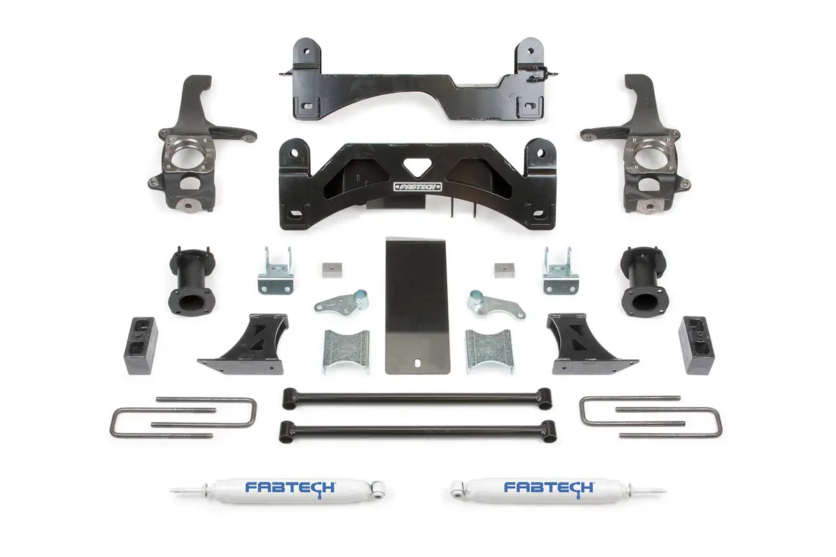 6" Basic Sys W/C/O Spacers & Perf Rr Shks 07-15 Toyota Tundra 2/4Wd. 1
