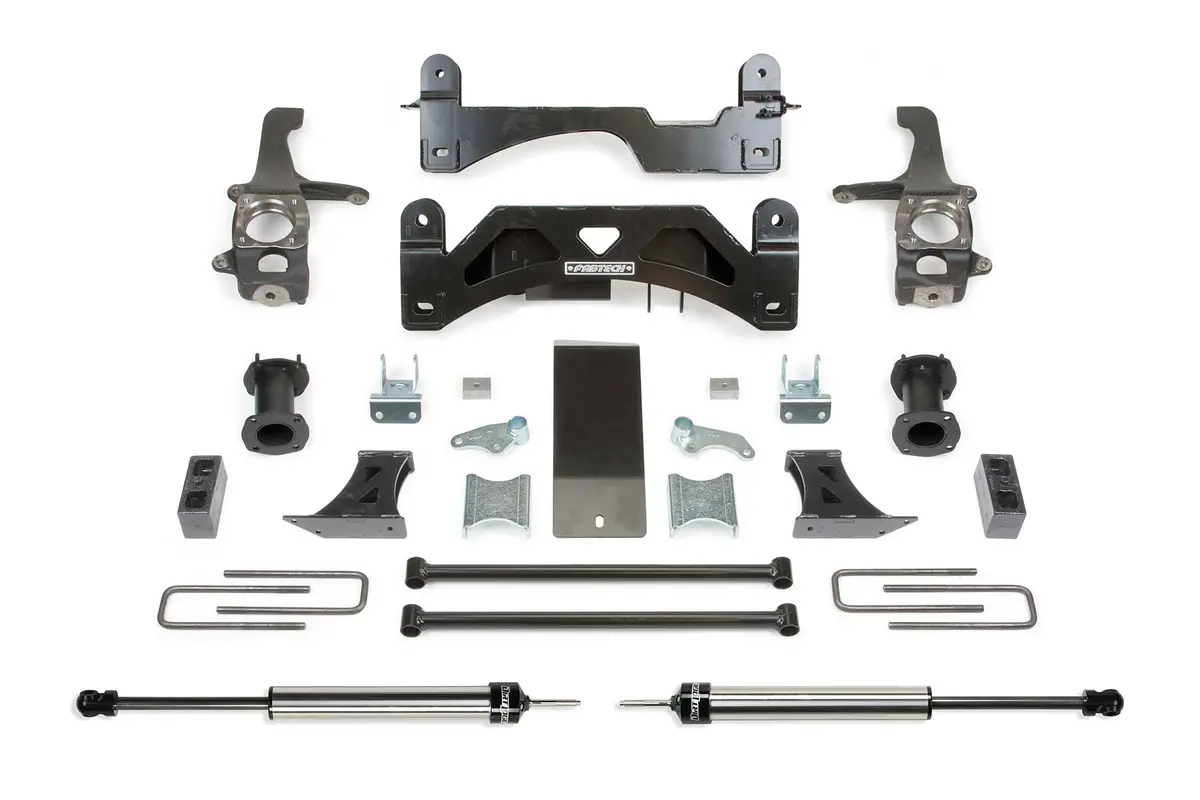 6" Basic Sys W/C/O Spacers & Rr Dlss 07-15 Toyota Tundra 2/4Wd. 1