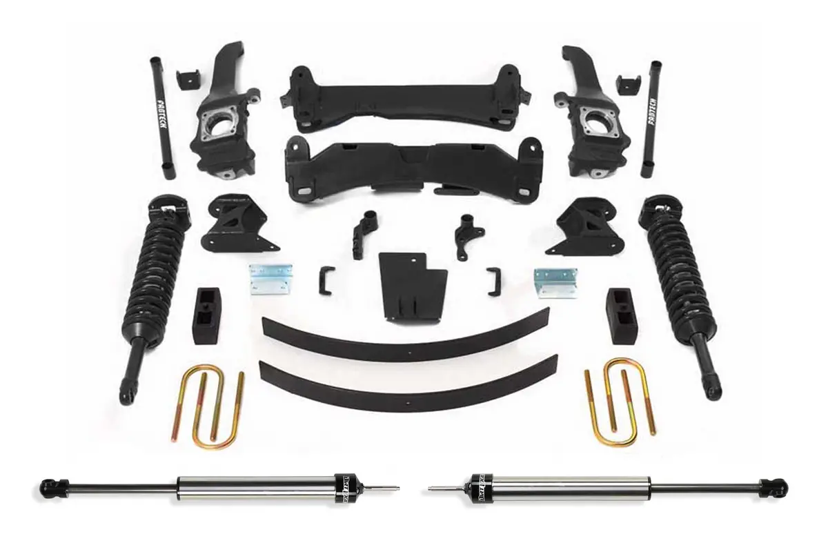 6" Perf Sys W/Dlss 2.5 C/Os & Rr Dlss 05-14 Toyota Tacoma 4Wd/2Wd 6 Lug Models. 1