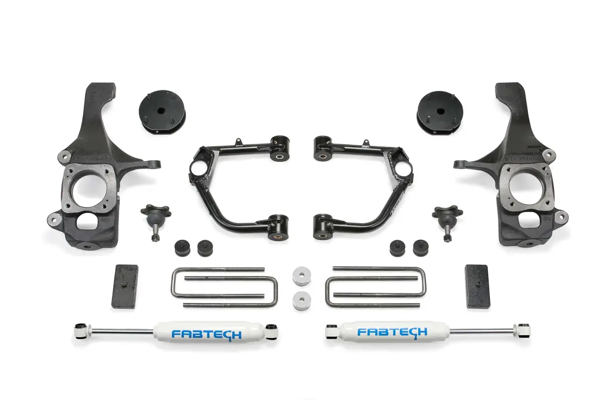 4" Uca Kit W/Bjs & Perf Shks 2016-21 Toyota Tundra 2Wd/4Wd. 1