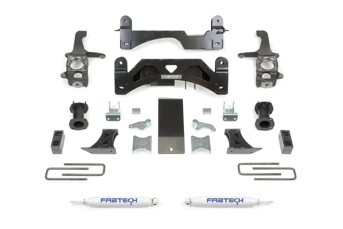 6" Basic Sys W/C/O Spacers & Perf Rr Shks 2016-21 Toyota Tundra 2Wd/4Wd. 1