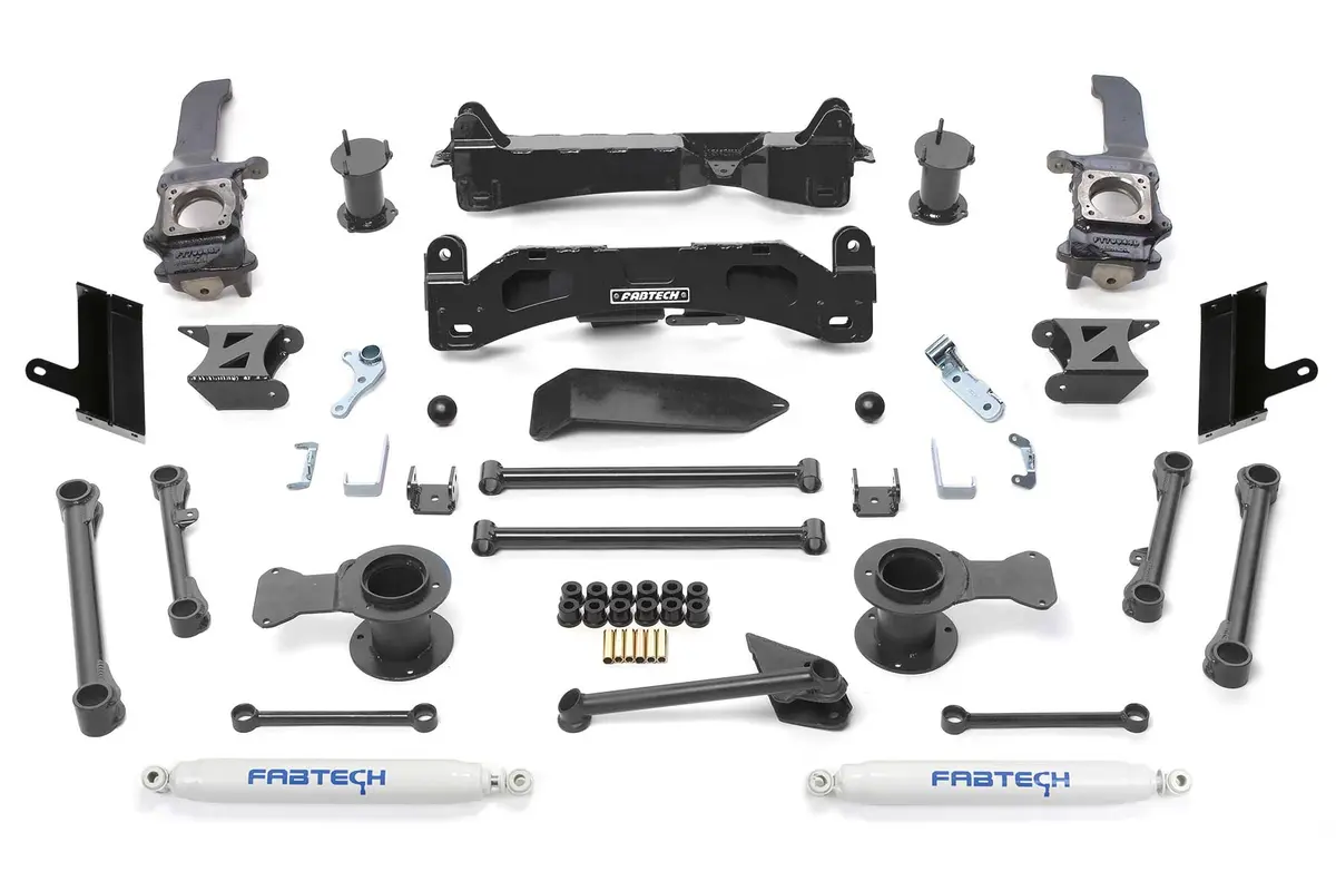 6" Basic Sys W/Perf Shks 2010-15 Toyota 4Runner 4Wd. 1
