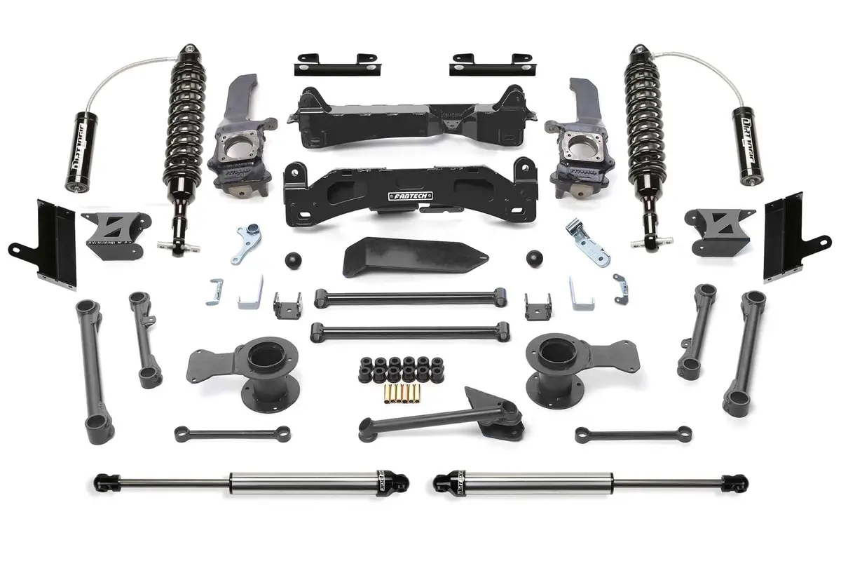 6" Perf Sys W/Dl 2.5 C/O Resi & 2.25 15-22 Toyota 4Runner 4Wd. 1