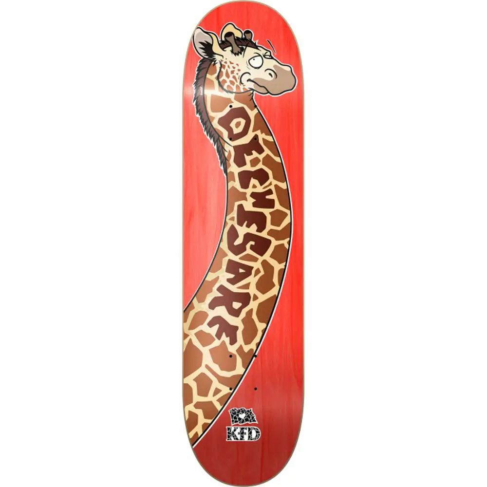 Kfd Dechesare Longneck Giraffe 8.0" Skateboard Deck 1