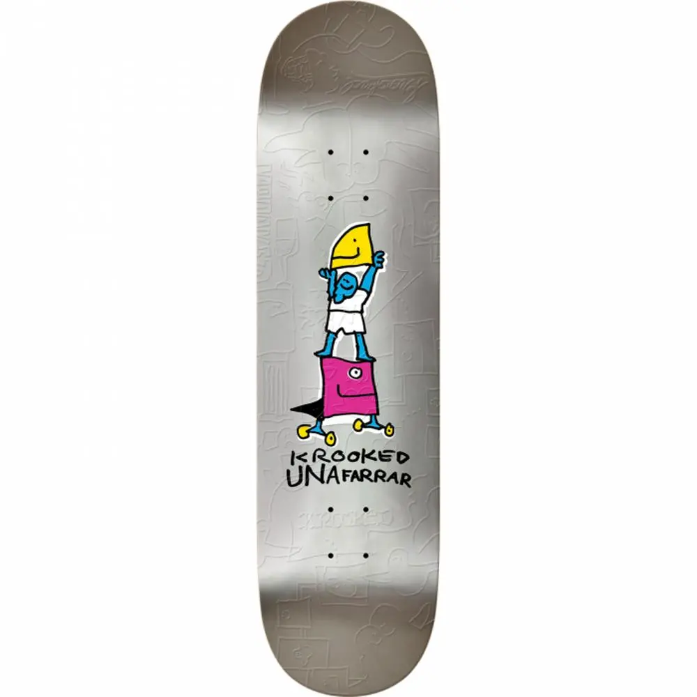 Krooked Farrar Stack 8.25" Skateboard Deck 1