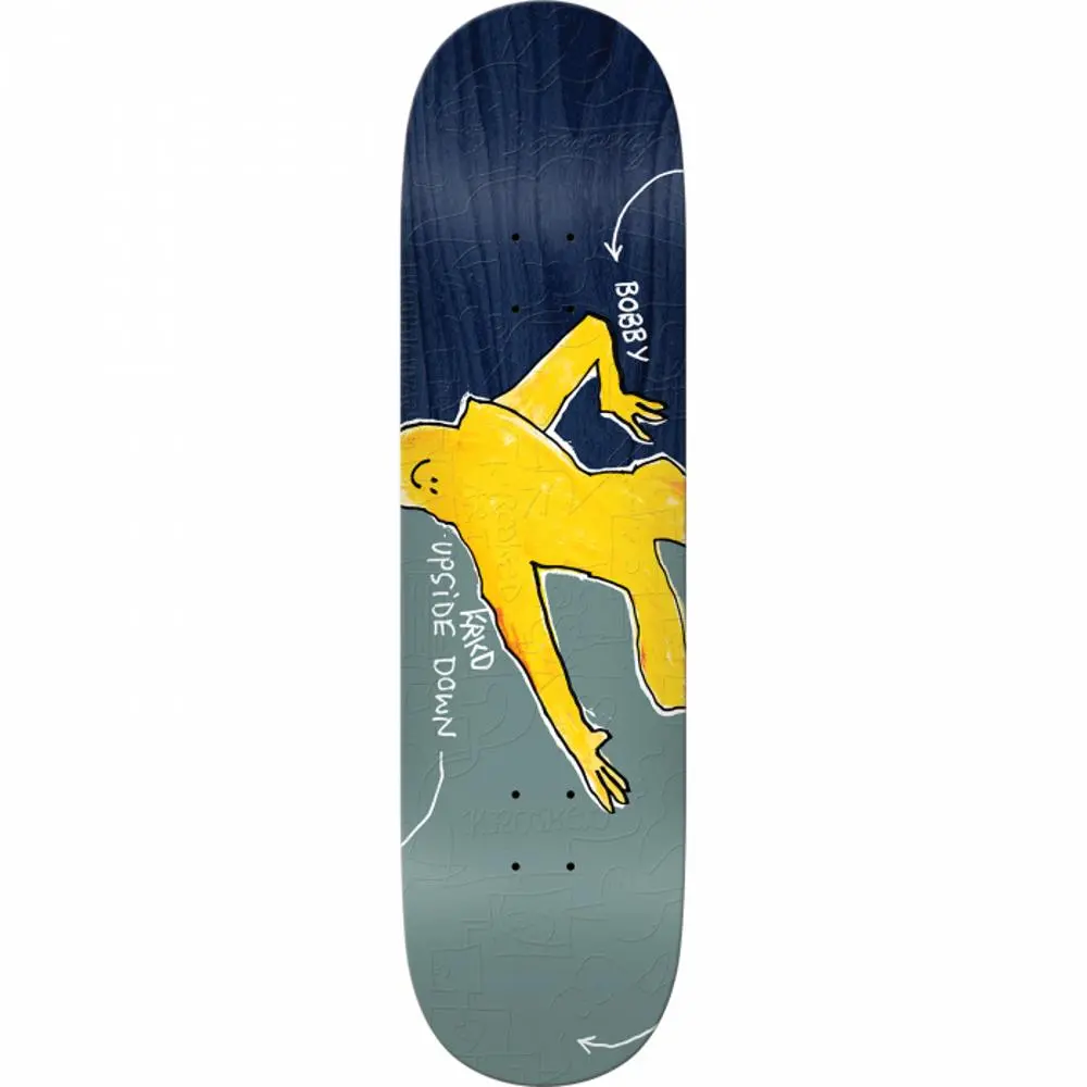 Krooked Worrest Upside Down 8.25" Skateboard Deck 1