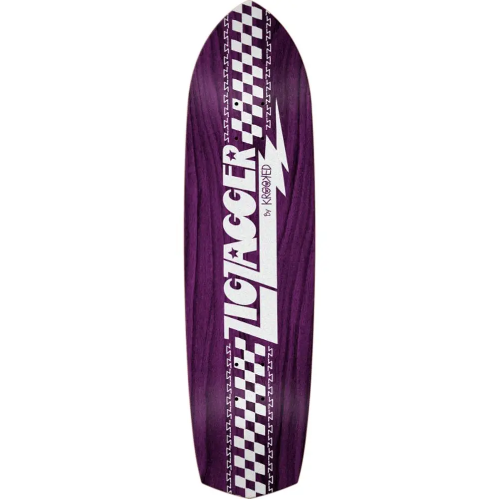 Krooked Zig Zagger Stain  32.38" Cruiser Deck 1
