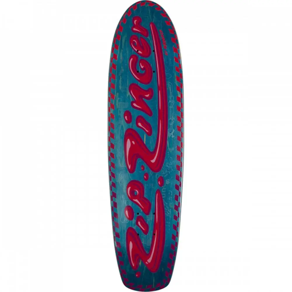 Krooked Zip Zinger Guest 30" Cruiser Skateboard Deck 1