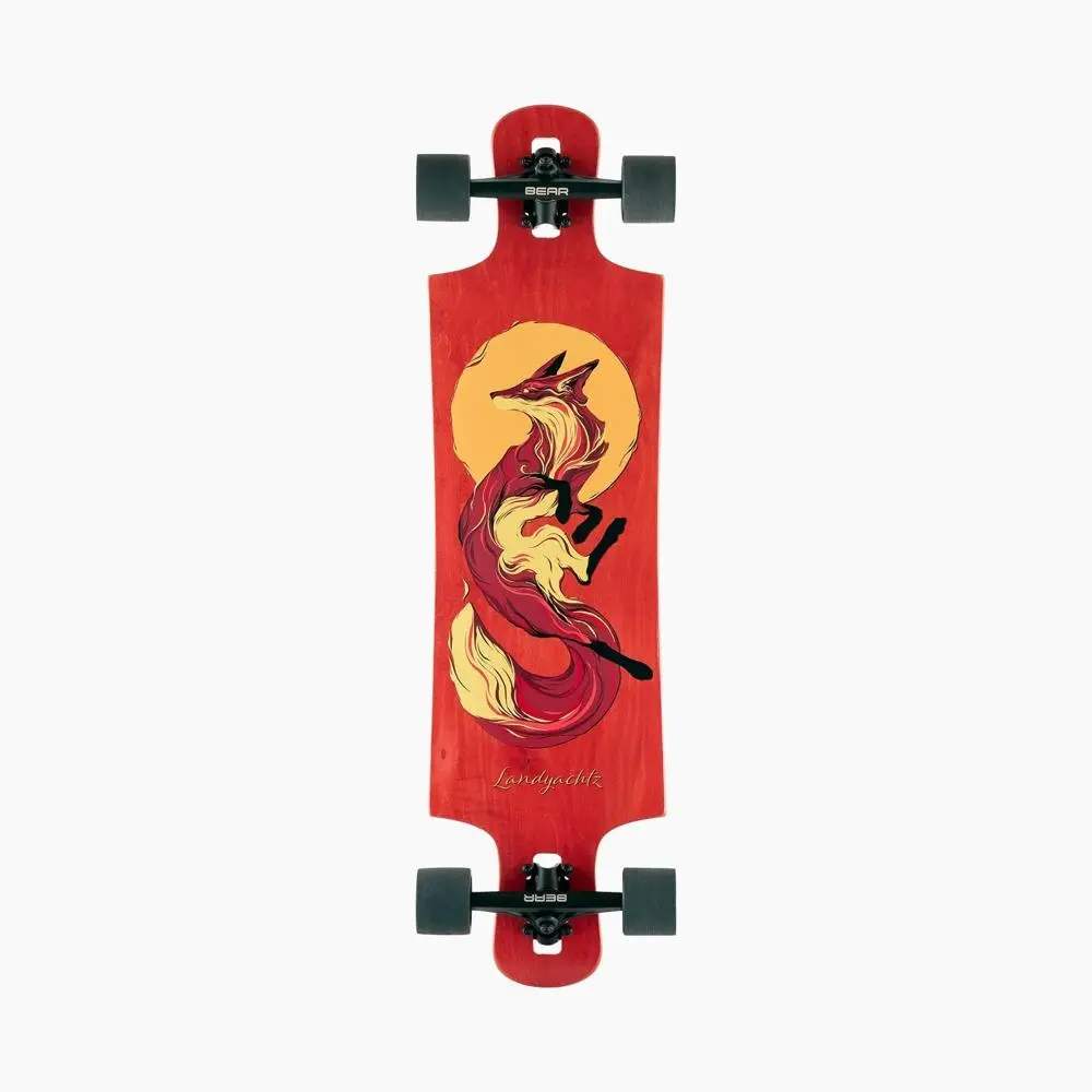 Landyachtz Drop Hammer Sun Fox 36.5"Drop Through Longboard 1