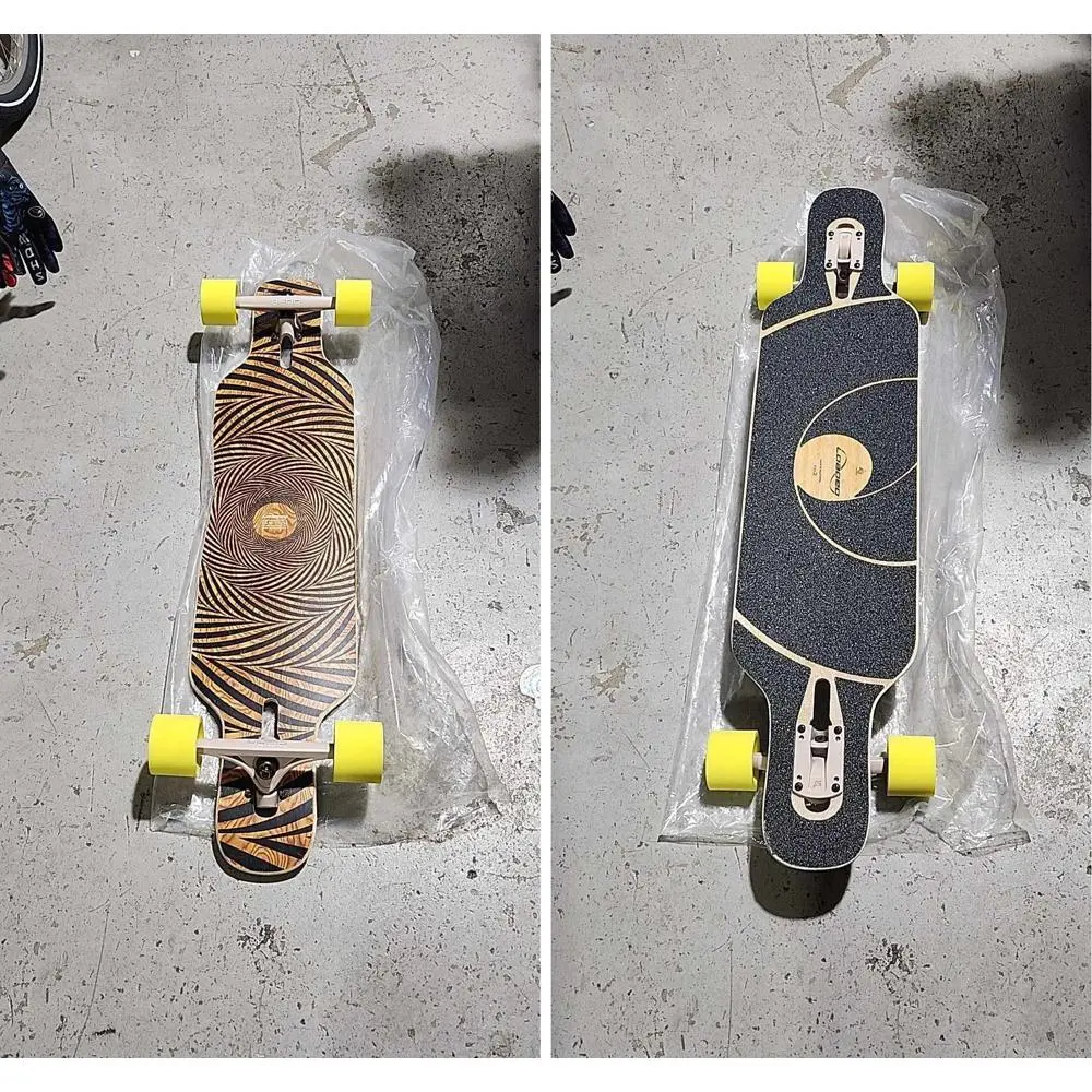 Loaded Tan Tien 39" Drop Through Longboard - Abstract - Limited Edition - Flex-2 1