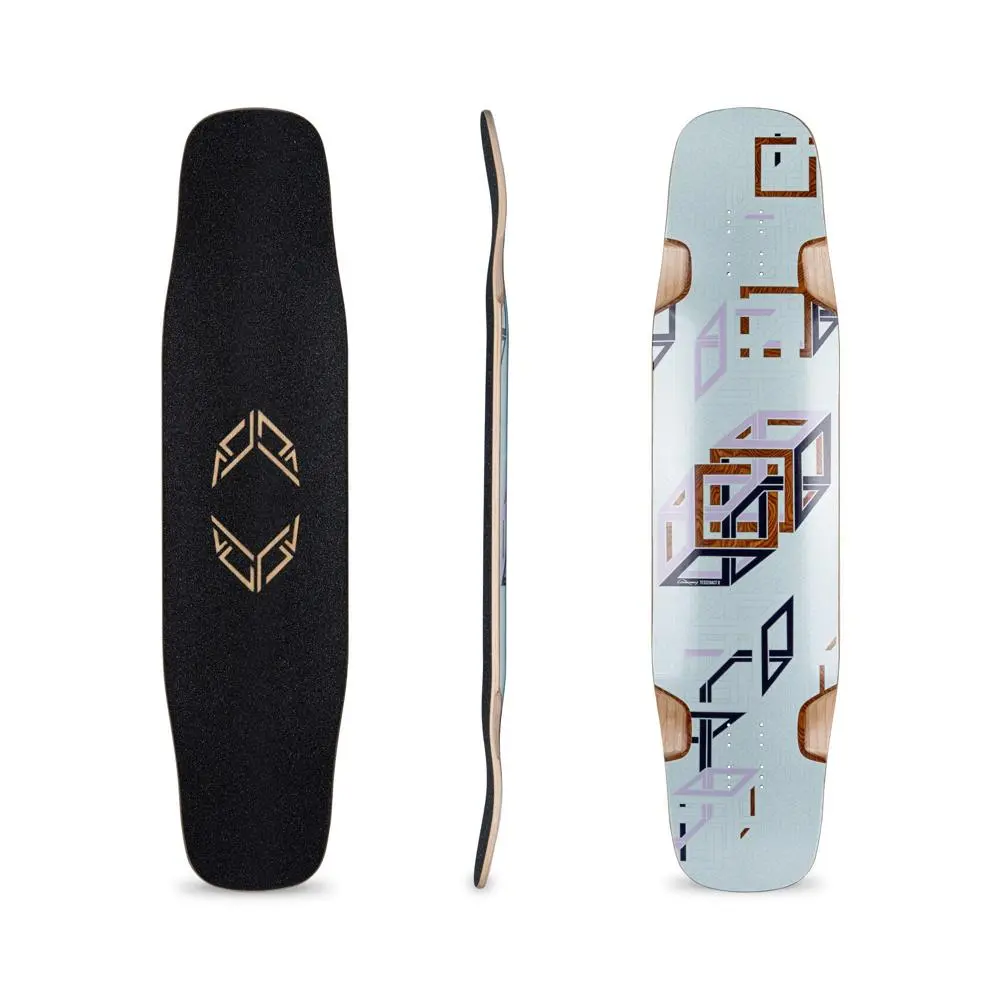 Loaded Tesseract Ii Spectra 39" Freeride Longboard Deck 1