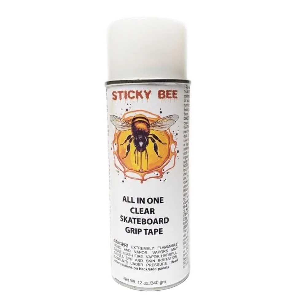 Longboard Skateboard Sticky Bee Clear Spray On Griptape 1
