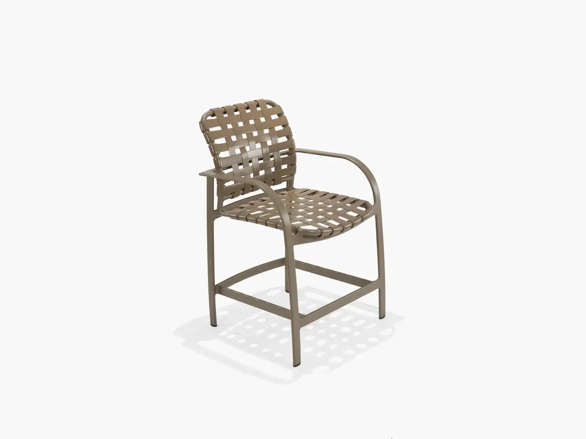 Scandia Crossweave Balcony Height Stool 1