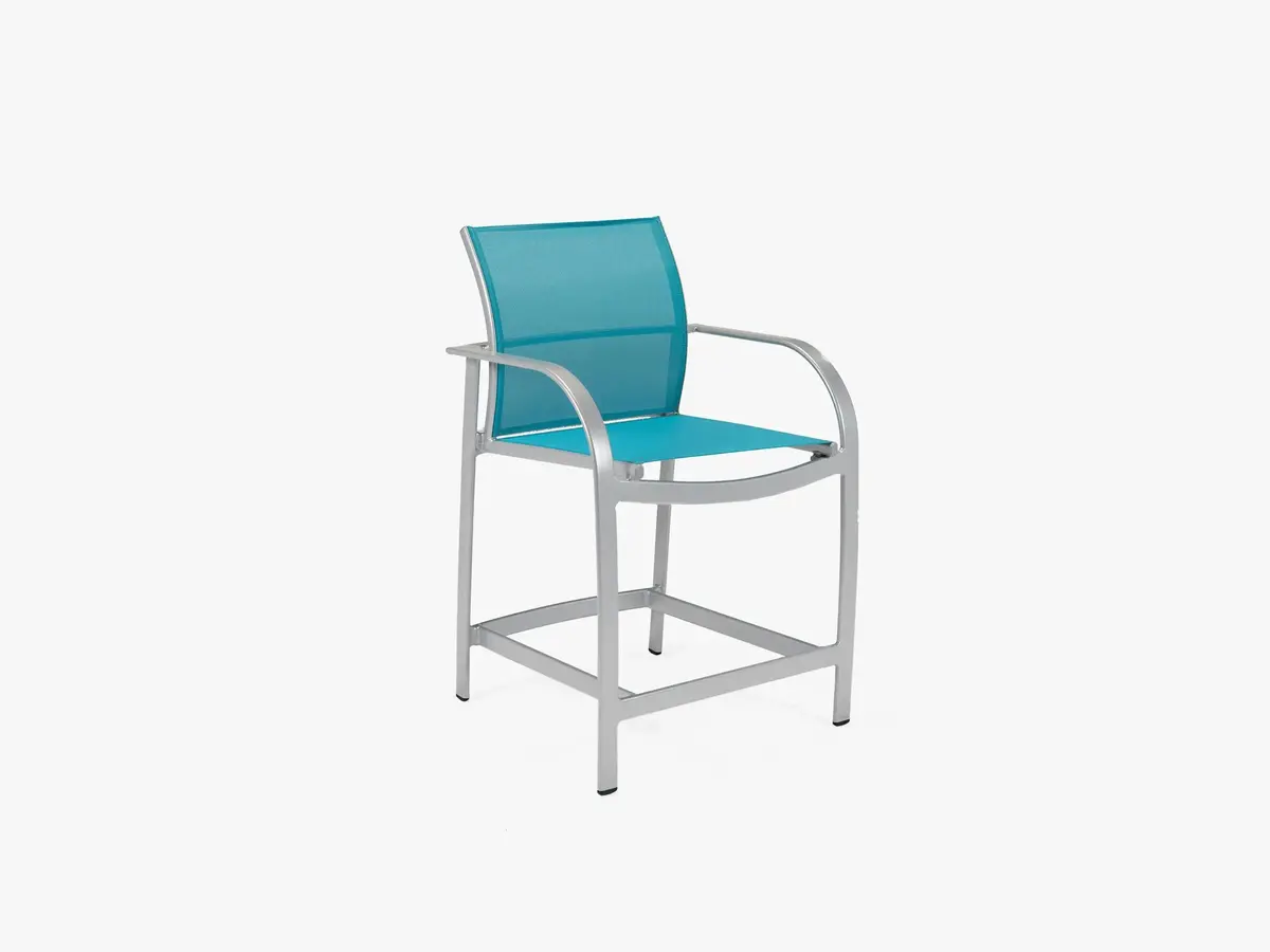 Scandia Sling Balcony Height Stool 1
